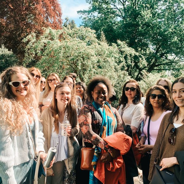 Group walk in the park